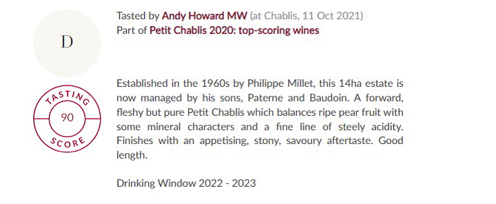 DECANTER 90 points