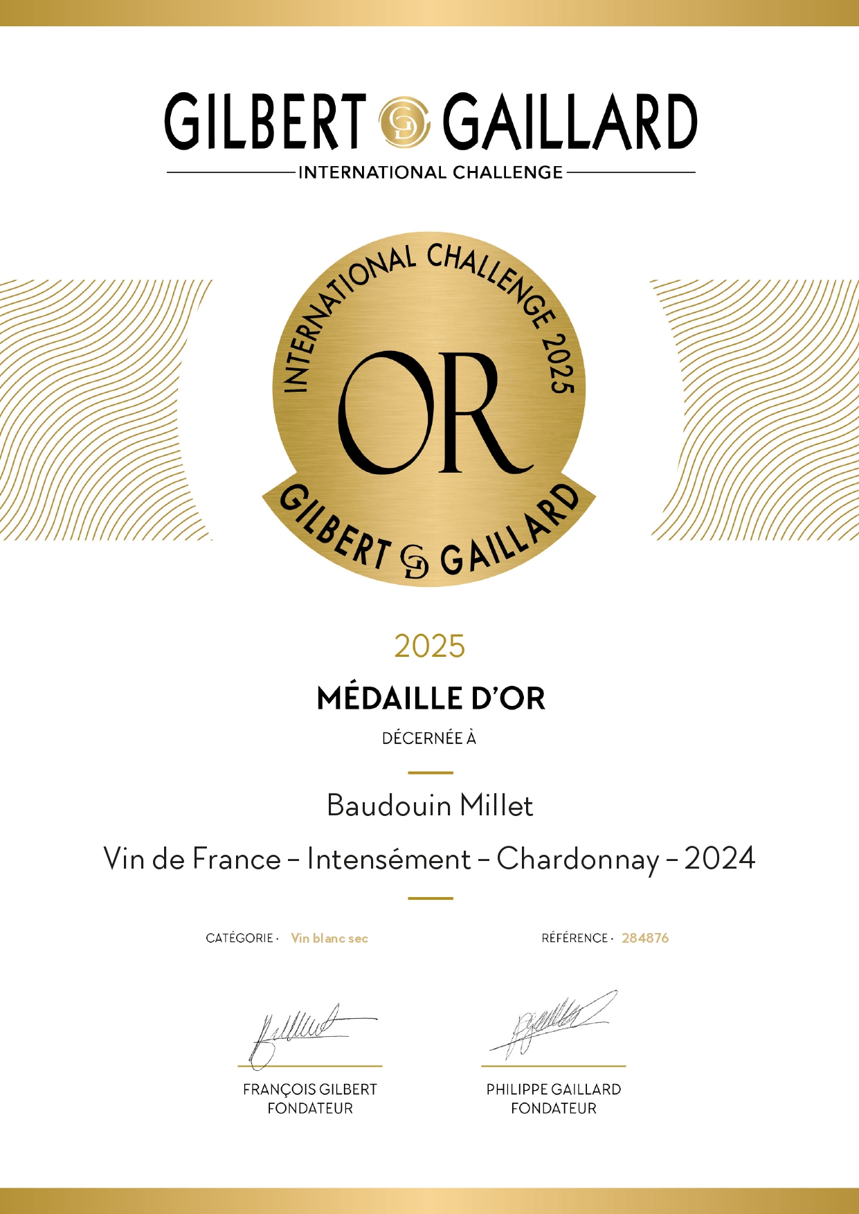 Médaille d'Or
